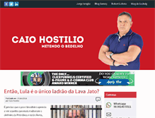 Tablet Screenshot of caiohostilio.com